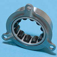 Picture of flanged hybrid roller bearing