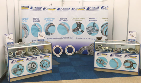 HB Bearings stand at Hillhead 2016